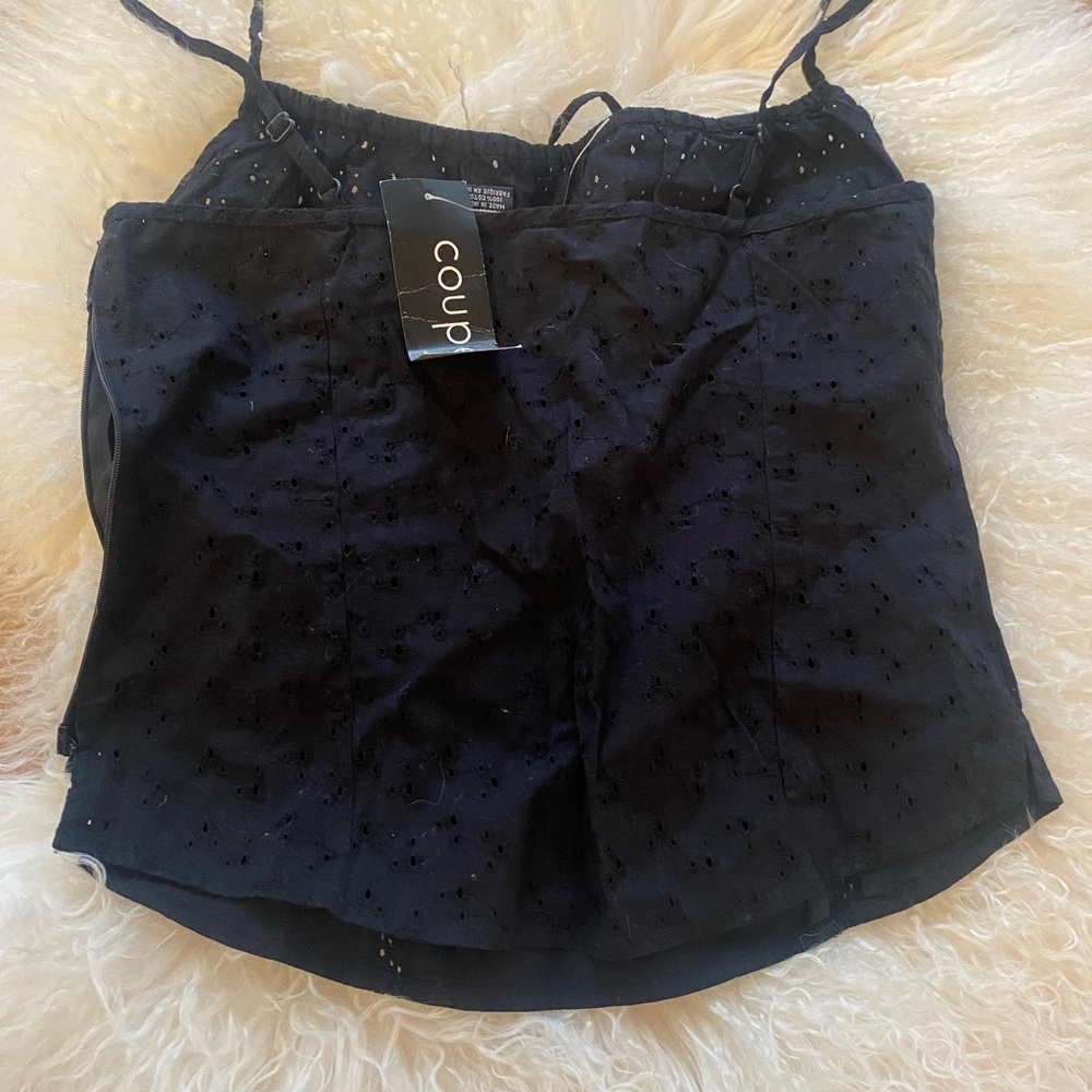 BNWT Coupe women’s cotton tank blouse in SZ M!!!